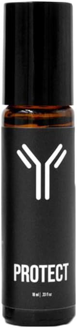 Natural Habits Oils Protect Essential Oil Roll-On - Easy to Use - USDA Approved - Organic Essential Oils Blend - Boosts Immunity and Detoxification - Perfect for Cold & Flu - 10 ml, MSRP $45.00