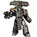 JOYTOY Warhammer 40K 1/18 Action Figures Iron Warriors Tyrant Siege Master Terminator with Rocket Launcher Collectible Model 5.3Inch Collectible Model Birthday Gifts Warhammer Series