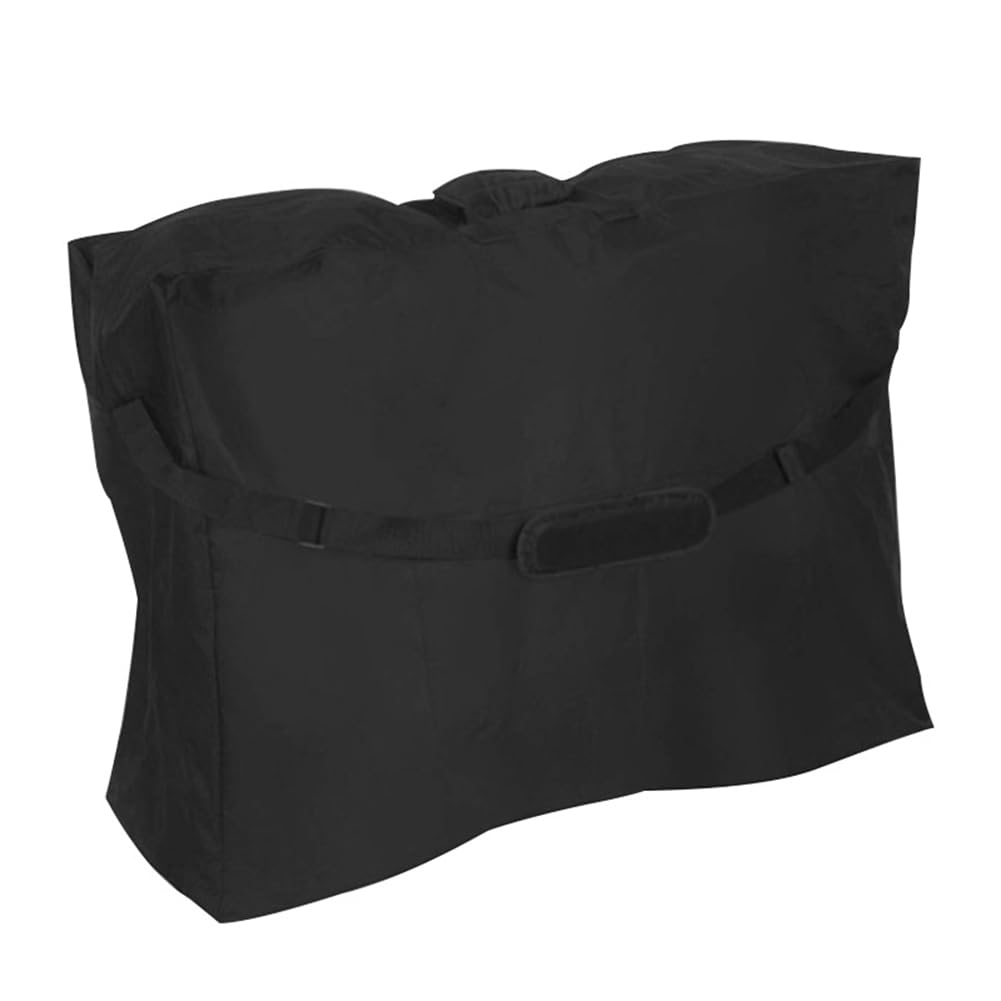 Bolsa de transporte Silla de Rueda, Bolsa de Viaje 600D Oxford Plegable impermeable y resistente Cubierta Protectora, para Andador y sillas de transporte snowboard Scooters (89 * 24 * 66cm,Black A)