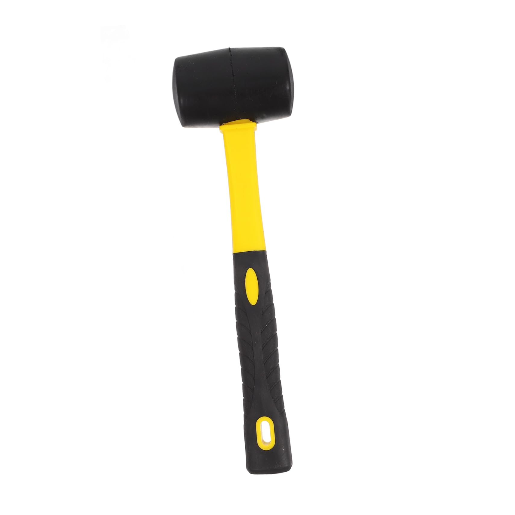 SEWACC Heavy Duty Construction Hammer Rubber Mallet for Paving Camping and Diy and Easy to Clean