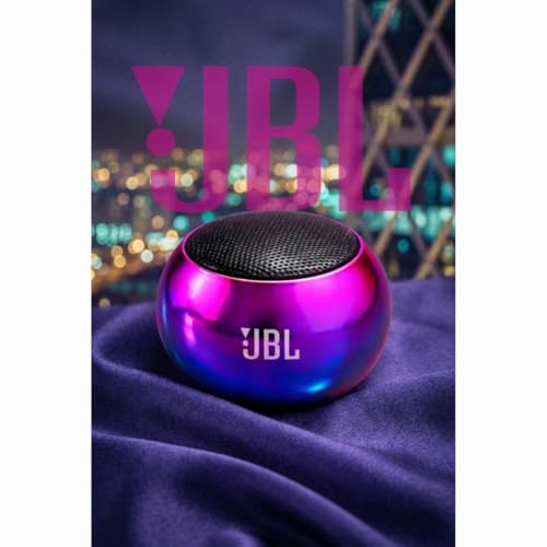 Image of Portable Bluetooth M3 08 Mini Speaker Dynamic Metal Sound with High Bass with Alexa & Siri Assistant Smart Speaker (Multicolor)