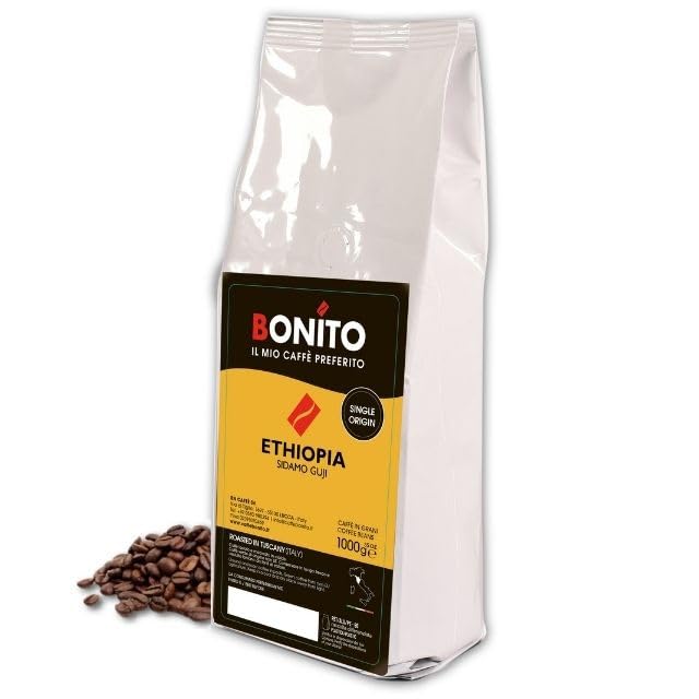Caffè Bonito - Caffè in grani 100% arabica monorigine ETIOPIA - 1 kg
