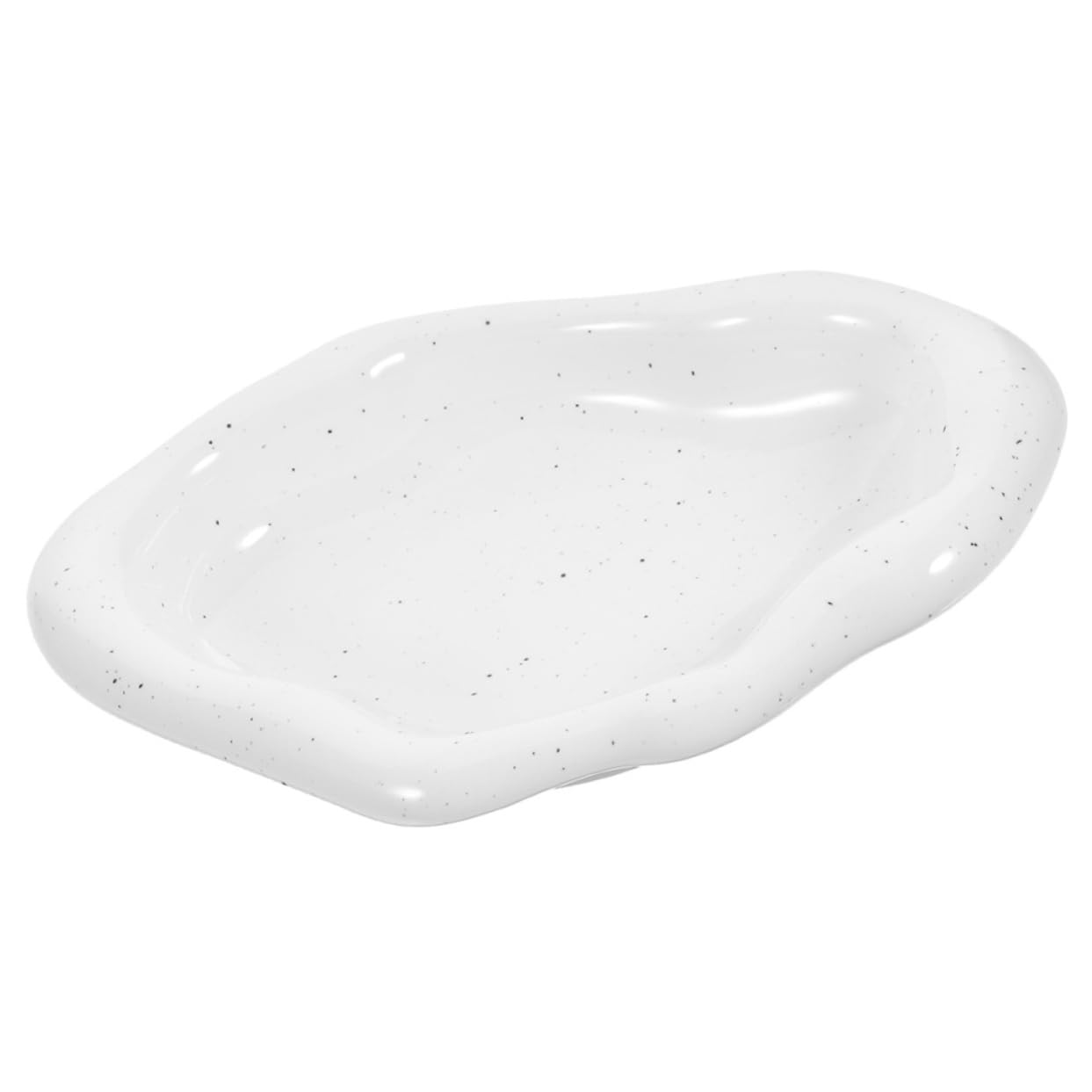 LIFKOME Schmucktablett Aus Keramik Dekorative Ringschale Schmuckteller Für Schlafzimmer Ablage Für Ohrringe Und Ringe Multifunktionales Schmuckhalter-tablett