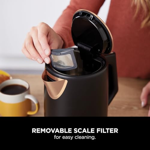 Ninja Perfect Temperature Kettle, 1.7L, LED Display, Easy to Use Kettle with Rapid Boil and Temperature Control & Hold, Black & Copper, KT200UKCP - Image 8