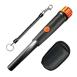 ➸ Drei Modus Schalter: Mit diesem pinpointer metalldetektor wasserdicht können Sie zwischen Vibration, Audio Modus, Vibration und Audio Modus umschalten. Der Vibrationsmodus eignet sich für die Verwendung in leiser Umgebung, damit Sie Ihre Familie nicht stören, wenn Sie mit einem Zeiger Pinpointer metalldetektor nach verlorenen Ohrringen im Zimmer suchen. Ein ausreichendes Vibrationssignal am Pinpointer metalldetektor kann verhindern,dass ein Ziel während der Unterwassererkennung verfehlt wird.