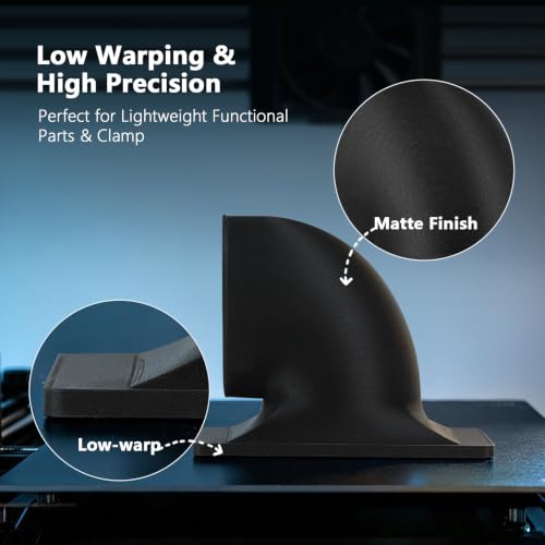 Image of PP-GF Printer Filament 700g,Up to 30% Lighter Than PLA,for Drones | 10% Lighter than PP, Excellent Toughness, Polypropylene Engineering Material, Industrial Applications, 1.75±0.03mm, Black