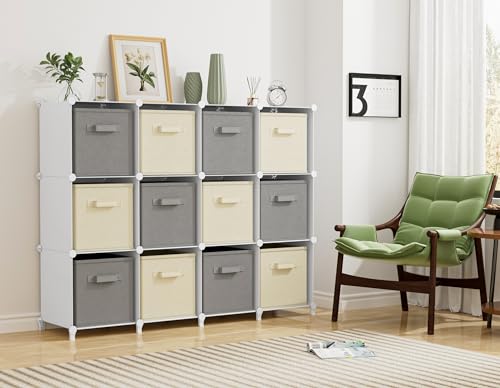 Homidec Closet Organizer, 12-Cube Closet Organizers And Storage, Portable Closet Shelves thumb #4
