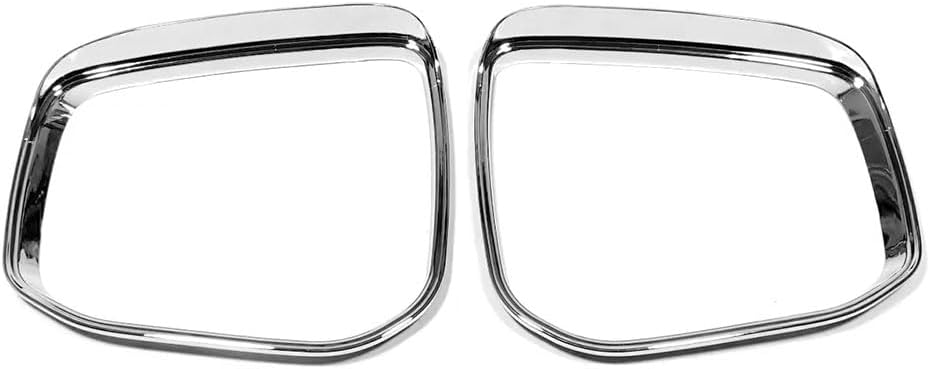 Car Side Mirror Rain Guard Compatible with Toyota New RAV4 2026 2027+ Side Mirror Rain Eyebrow Exterior Car Accessories ABS 2PCS(Glossy Chrome Style)