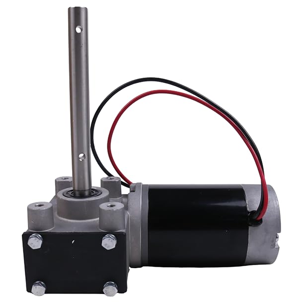 Salt Spreader Motor Gear Box D6106 D6107 D6107-06 D610706 Compatible with Snow Ex Salt Spreader 575 1075 SP3000 SP6000 SP8000 Models