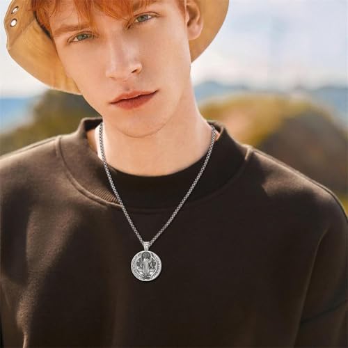 Collar San Benito Plata 925 para Hombre y Mujer