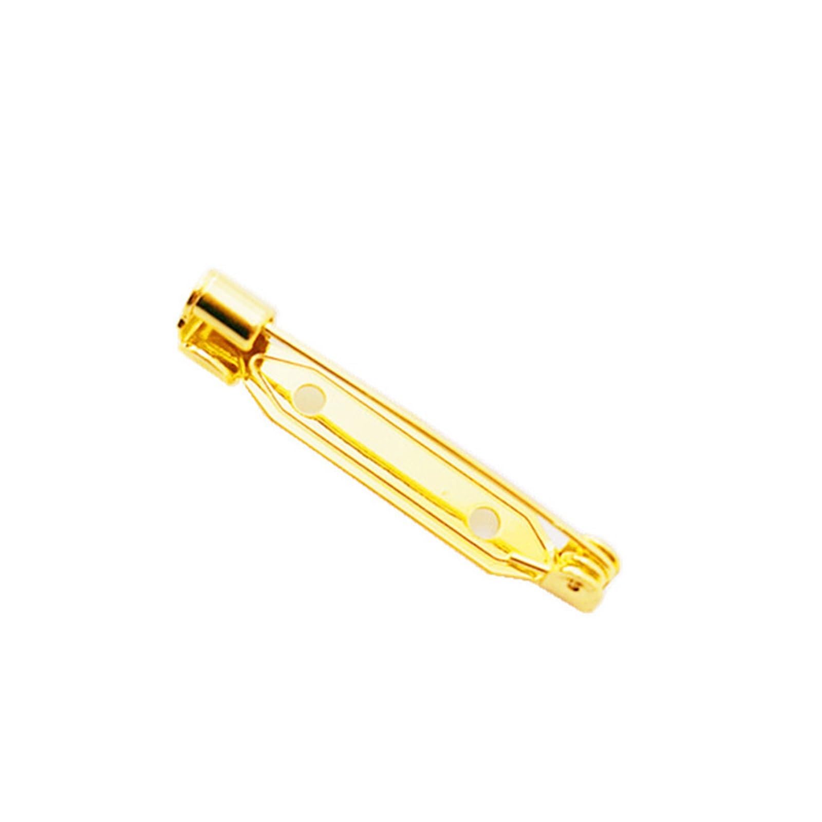 Broches magnéticos, imperdibles de Seguridad, Paquete de 10 broches de Metal Dorado con tamaño de 21/24/30 mm(24mm)