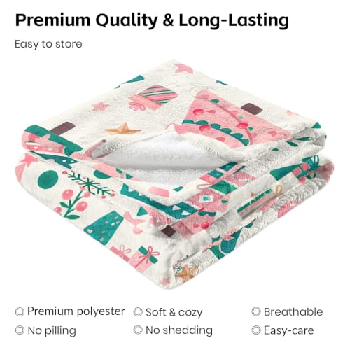 Image of Christmas Blanket for Couch, 50x60inches
