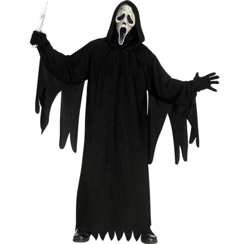Costume visage de fantôme vieilli grande taille pour soirée horreur