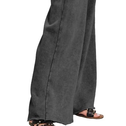 Zenana Acid Wash Palazzo Pants product image