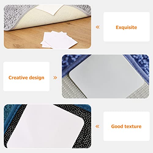Ciieeo 4 Pcs Adesivos Antiderrapantes Para Carpetes Tapete De Canto Tapete De Chão Prendedor De Cant