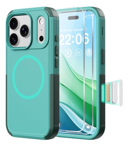 Diverbox for iPhone 18 Pro Case & iPhone 17 Pro Case, Teal