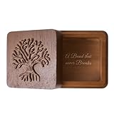 Silkwishes Árbol de la vida regalos de cumpleaños para mujeres, caja de almacenamiento de joyas de madera hecha a mano para seres queridos, regalos inspiradores para mamá, hermana, mejores amigas