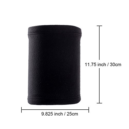 TopTie Custom Embroidery Fleece Neck Gaiter Cold Weather Scarf Hat Face Gaiter Neck Warmer Ski Beanie Hat4