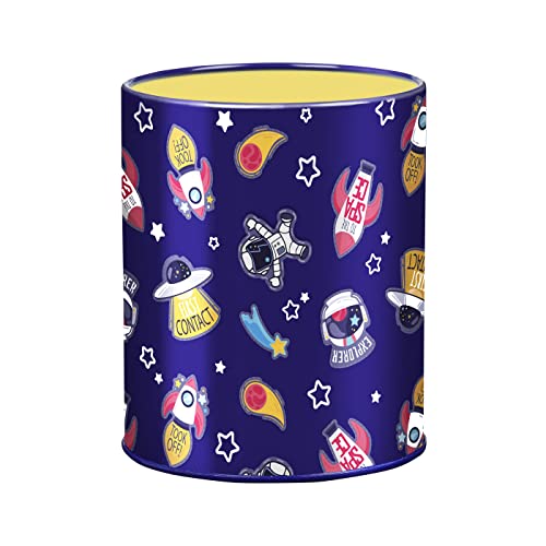 Viquel - Tarro de lápices de metal Espace - Tarro de lápices de