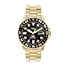 Produktbild Fossil Blue uhr für Herren, GMT Uhrwerk mit Edelstahl- oder Lederarmband, Gold-Ton, 46MM