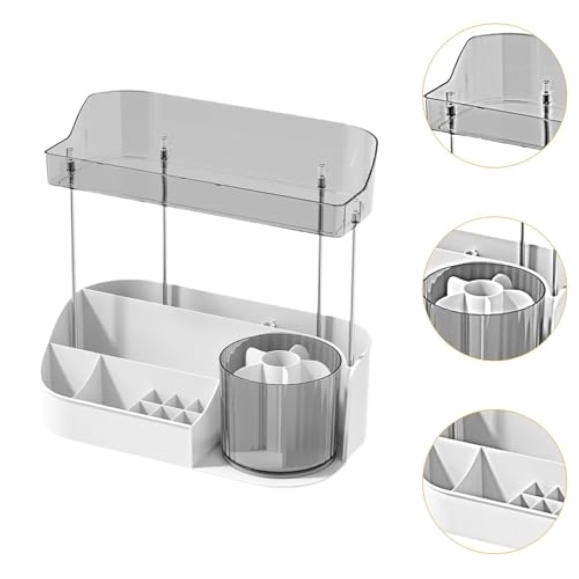 Makeup Desk Organizer Container for Dresser