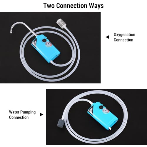 Pompe à oxygène de pêche HUIOP absorbeur eau induction éclairage LED - 3