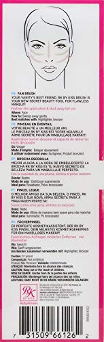 Pincel Maquiagem Leque, Rk By Kiss