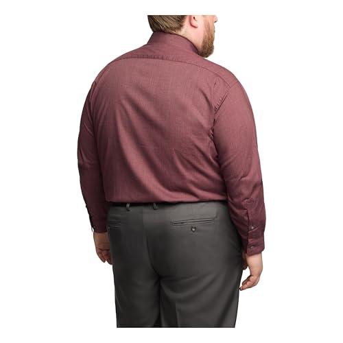 Van Heusen Men's Fit Dress Shirt Comfort Performance Stretch (Big and Tall)3