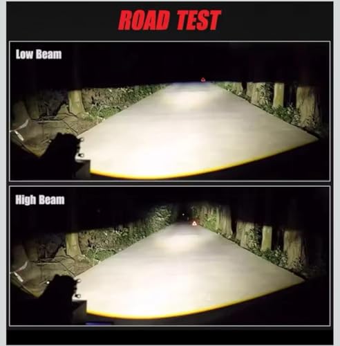 Image of 3-inch IPHPro 3 colour projector with high low beam White Yellow White+Yellow 3000K 4800K 6000K super bright output for car bumpers (Style-1) (style 6)