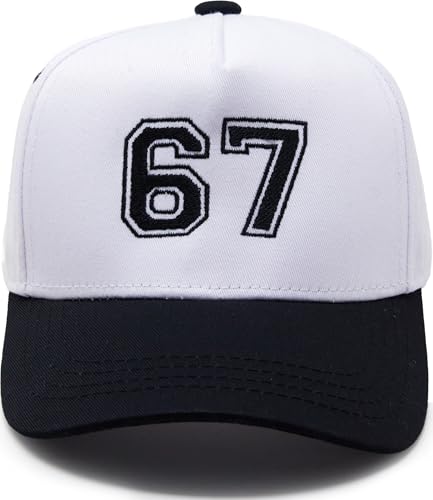 Funky Junque Kids Trucker Hat Baseball Cap - 67 - Black/White (Medium/Large - 2-9 Years)