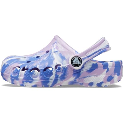 Image of Crocs Unisex Kids Baya Marbled Clog