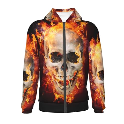 Shark With Sunglasses and Lobste Kid Hoodies Boys Zip Up Sweatshirts Girls Pullover with Pocket2