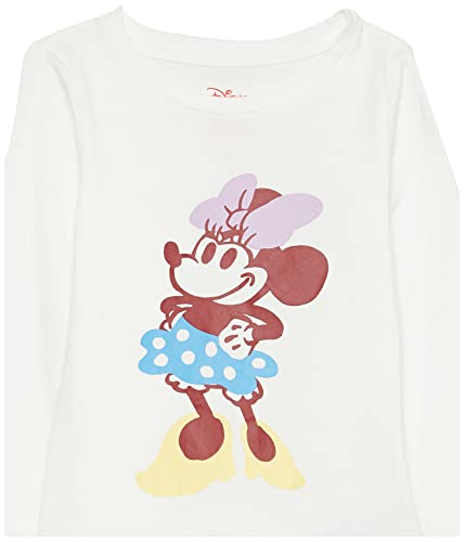 Image of Amazon Essentials Disney | Marvel | Star Wars | Frozen | Princess Girls and Toddlers' Long-Sleeve Tunic T-Shirts, Pack of 3