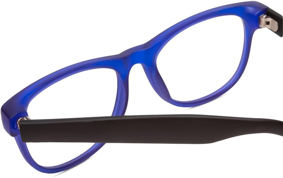 Calabria Gotham City 253 Panthos Reading Glasses Blue Light Filter or Clear Lens Men Women