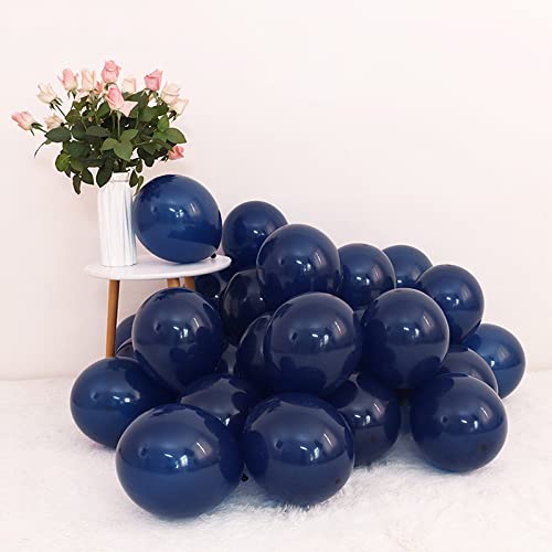 Navy Blue Balloons 84Pcs, 18 Inch 12 Inch 5 Inch Navy Blue Party Balloons, Dark Blue Latex Balloon For Blue Party Decoration Birthday Baby Shower Gender Reveal Wedding Graduation Party Holiday Decor #TOP3