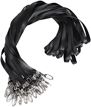 Karteo Schlüsselband 10er Set - Mit Doppelkarabiner & Sicherheitsverschluss