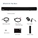 Wohome Sound Bar S88 20-Inch 50W Audio Stereo Home Theater Soundbar Speaker, with Bluetooth 5.0, 3D Surround Sound, 3 EQs, Optical/Aux/Coaxial/HDMI/USB, Compatible with 4K & HD & Smart TV