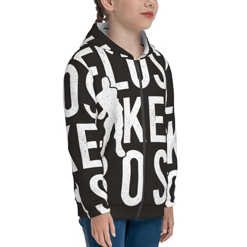 Floss Like a Boss Kids Pullover Hoodies Boys Zip Up Sweatshirts Girls Athletic Clothes with Pocket4