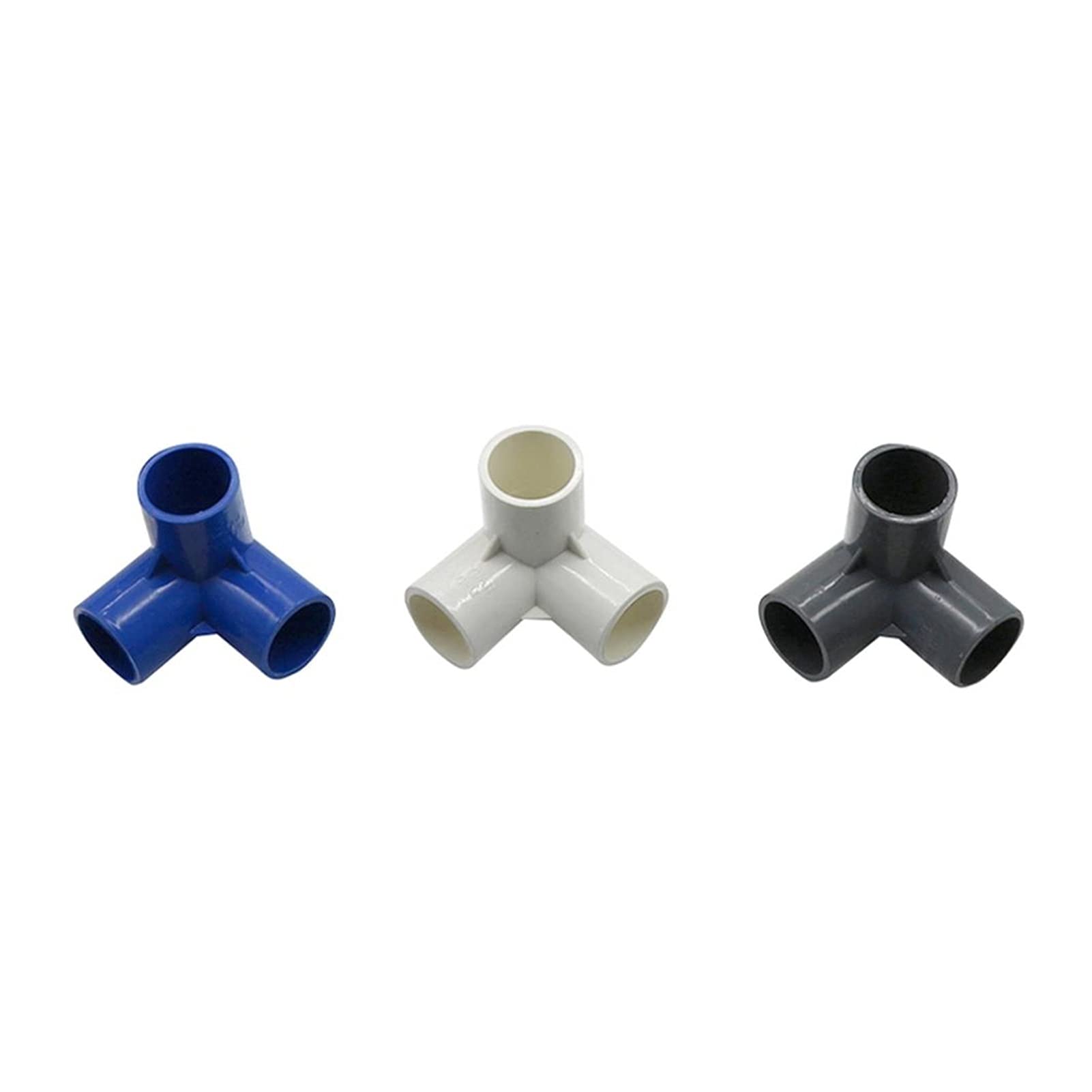 Manguera de Uso General Adaptador de Conector de Manguera Ae Junta de Tubería de Pvc Junta de Tubería de Riego de Jardín de Riego Tridimensional de Tres Vías de Pvc de 32 Mm Junta de Tubería Deua Trid