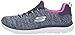 Skechers Women's Athleisure Sneaker, Navy/Hot Pink, 7 US medium