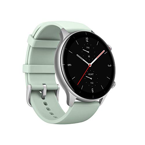Amazfit GTR 2e Smartwatch con cardiofrequenzimetro 24H, monitoraggio sonno, stress e SpO2, Activity Tracker orologio sportivo con 90 modalità sportive, durata della batteria 24 giorni, verde matcha