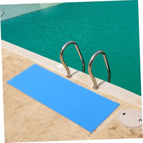 Tapete antideslizante para escalera de piscina azul miniatura 4