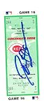 Deion Sanders Signed Cincinnati Reds 5/15/1997 vs Dodgers Ticket BAS