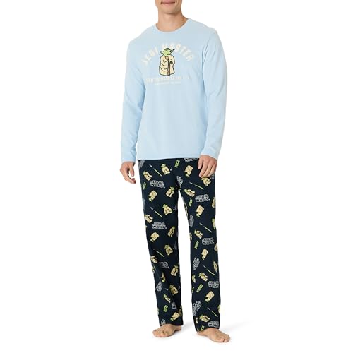 Image of Amazon Essentials Disney | Marvel | Star Wars Men's Flannel Pajama Sleep Sets