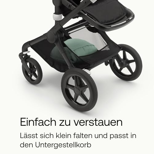 Bugaboo Ganzjahres Fußsack, unverzichtbares Kinderwagen-Zubehör für Jede Jahreszeit, wasserdichter und atmungsaktiver Fußwärmer, Pine Green – Ansicht 5