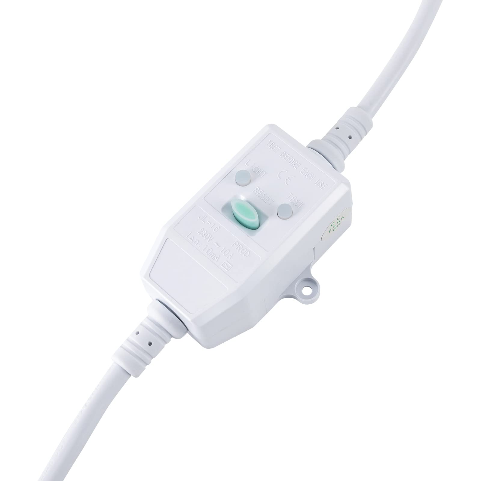 Scaldabagno elettrico compatto, 1500 W, 8 l, piccolo scaldabagno, temperatura regolabile, per lavello da cucina, bagno e lavandino, 23 x 21 x 36 cm