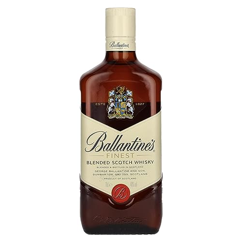 Ballantines Finest Blended Scotch Whisky â€“ Milder Blend Aus Schottischen Malt & Grain Whiskys...