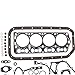 4Y LPG Engine Full Gasket Kit Head Gasket Set for Toyota 5FG28 5FG30 5FG18 5FG20 5FG25 6FG15 6FG20 6FG25 6FGCU30 6FGU20 6FGU30 7FGU15 7FGU25 7FGU30 7FGU32 8FGCU18 8FGCU30 Forklift Truck