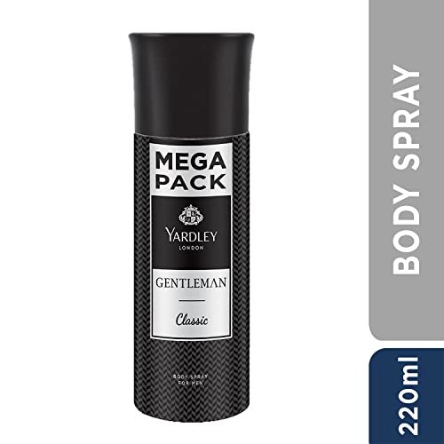 Yardley London Gentleman Classic Deo Body Spray for Men, 220ml - Image 3