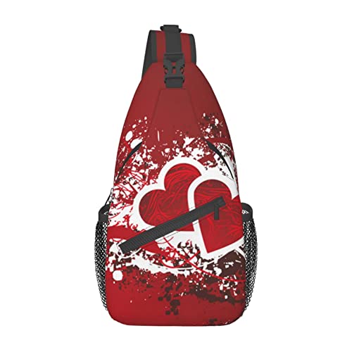 Sac à dos à bandoulière pingouins de Noël pour randonnée et camping - Taille unique